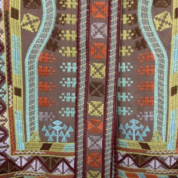 NEW Coldwater Creek Sz 8P Petite Fully Embroidered Jacket Bohemian Byzantine NWT - Picture 3 of 8